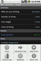 game pic for Blood Alcohol Calculator